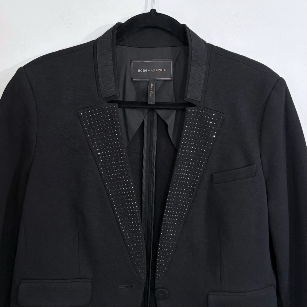 BCBGMaxAzria Natalia Cropped Studded Jacket - Picture 2 of 11